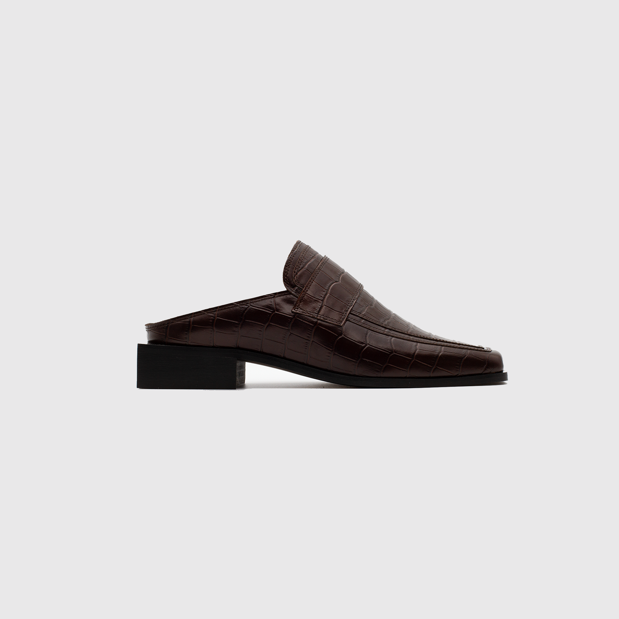 SCOTTI SHOES - SQUARE TOE LOAFER MULE